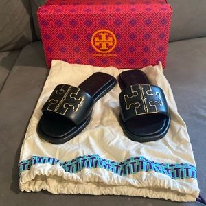 Tory Burch Doublet Sport Slide, Nappa Leather